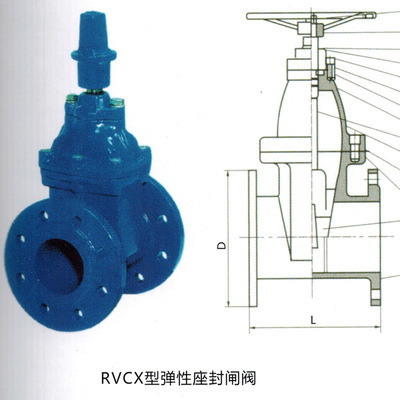 【镀锌 RVCX型弹性座封匣阀】价格,厂家,图片,阀门,无锡锡山阀门厂南京销售分公司-